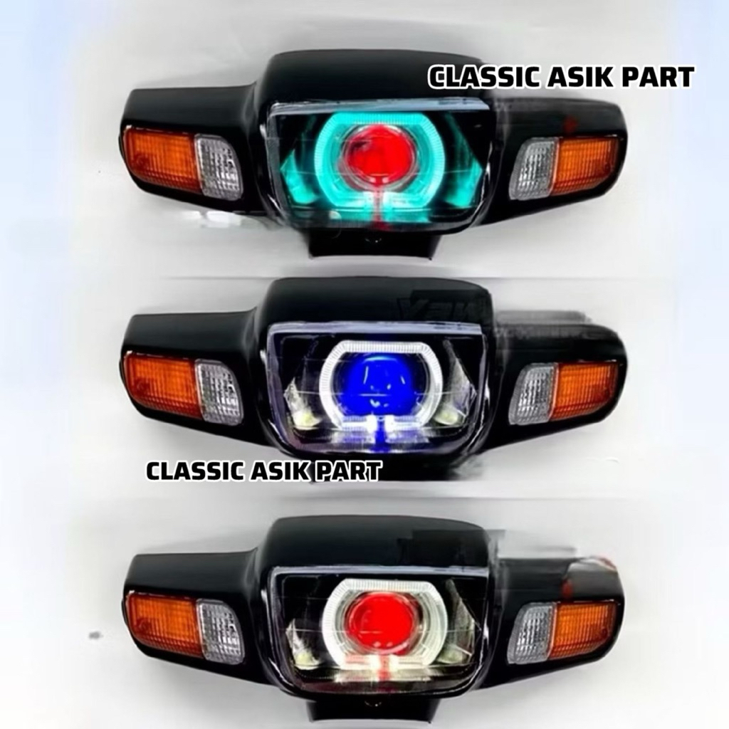 Lampu depan Biled Led Astrea Grand komplit sein dan totok lampu depan Astrea grand DE