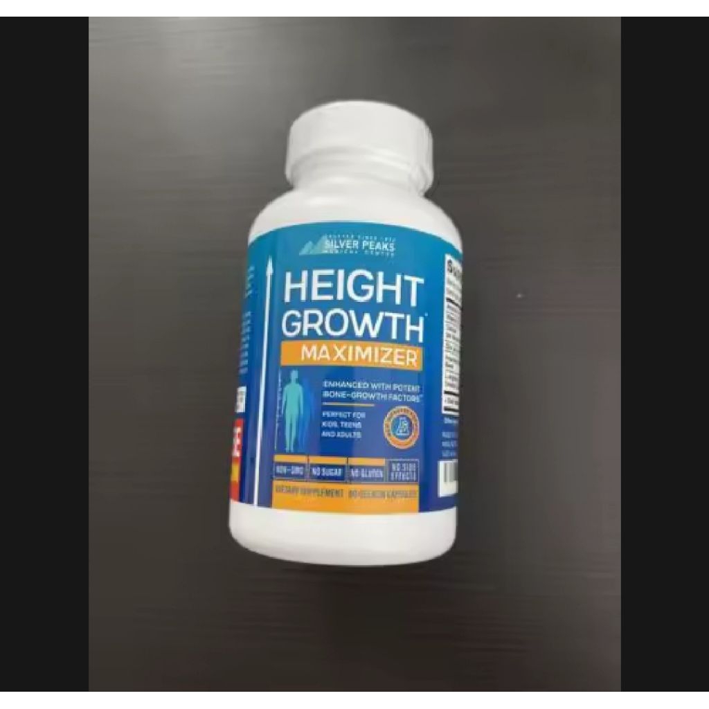 Height Growth Maximizer Obat Peninggi Badan Alami untuk Tumbuh Lebih Tinggi Pertumbuhan dengan Kalsi