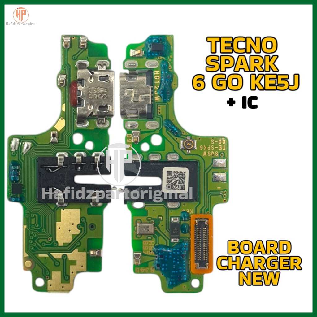 Board Charger Papan Konektor Cas Infinix Tecno Spark 6 GO New