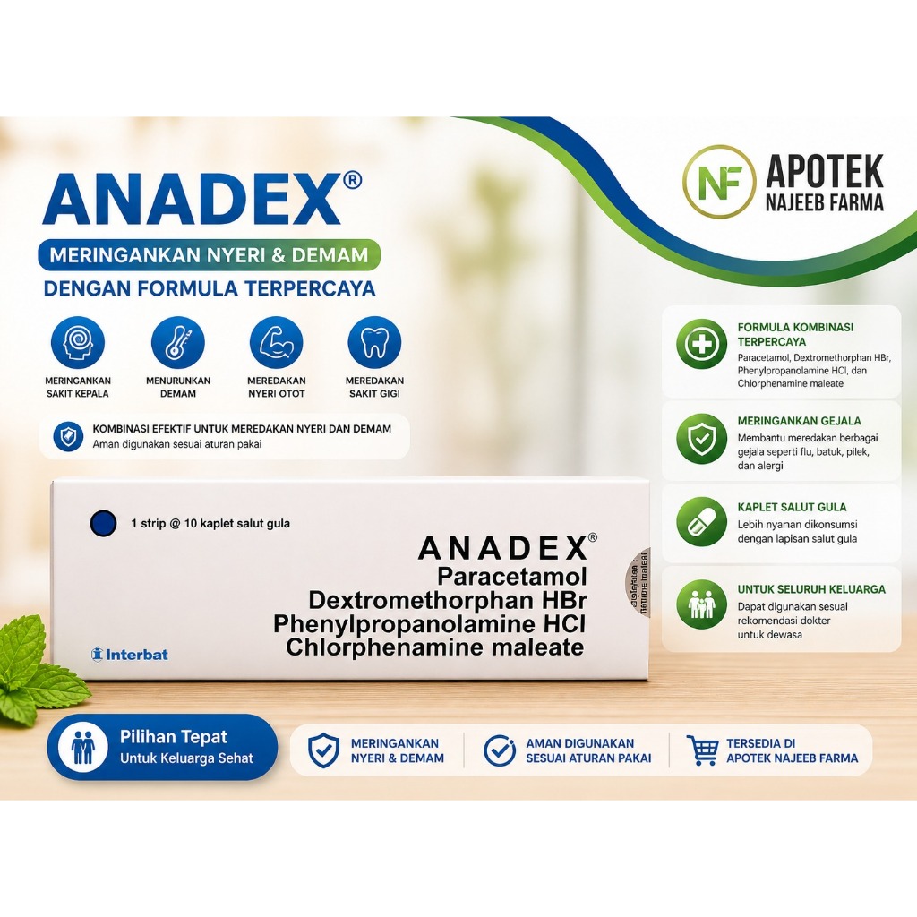 ANADEX TABLET 1 STRIP 10 TABLET