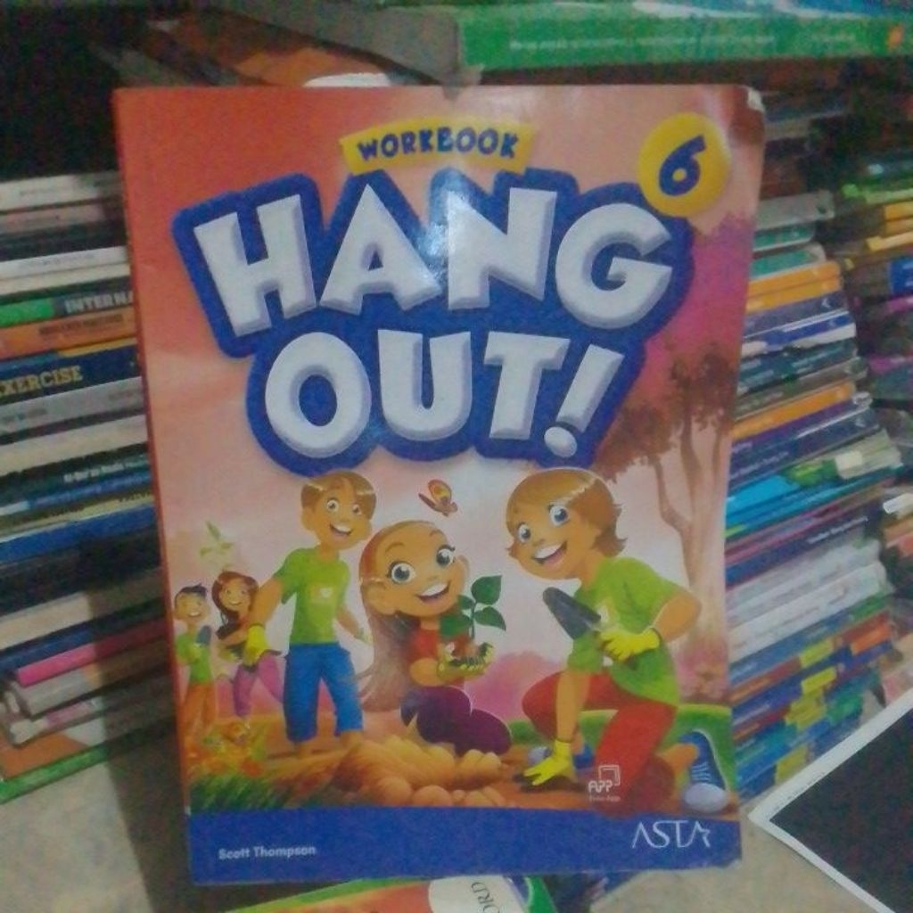 hang out 6 workbook OEIGINAL bekas