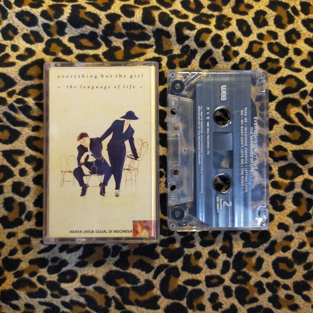 Kaset Pita Everything But girl - The language of life