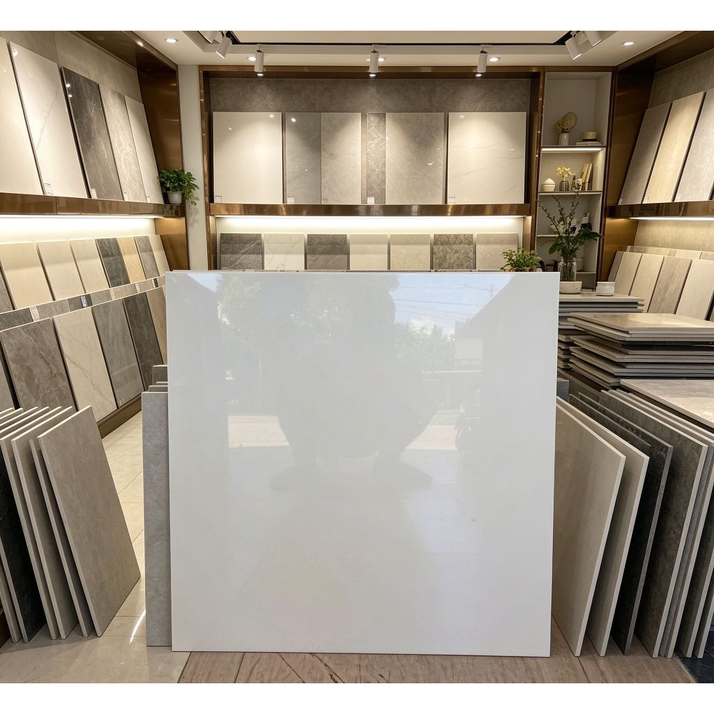 Granit Lantai Cream polos Kw1 60x60 Carissa