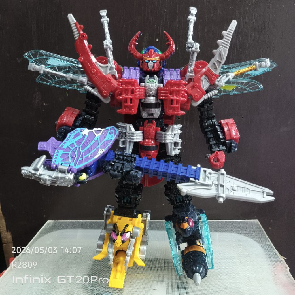 DX Megazord Power Rangers Super Sentai King Ohger Bandai