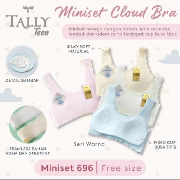 Miniset fashion Tally 696 seamless cloud bra