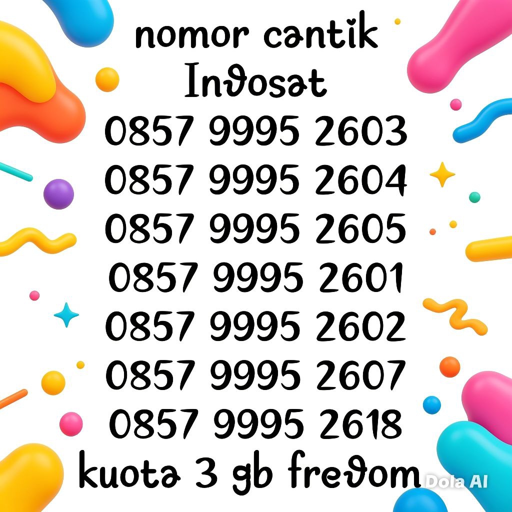 nomor cantik tripel 999 dari Indosat top i021