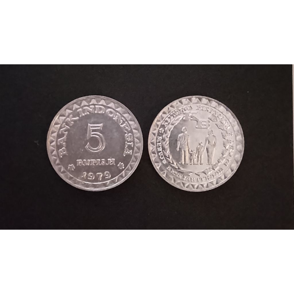 5 Rupiah 1979 Koleksi Numismatik
