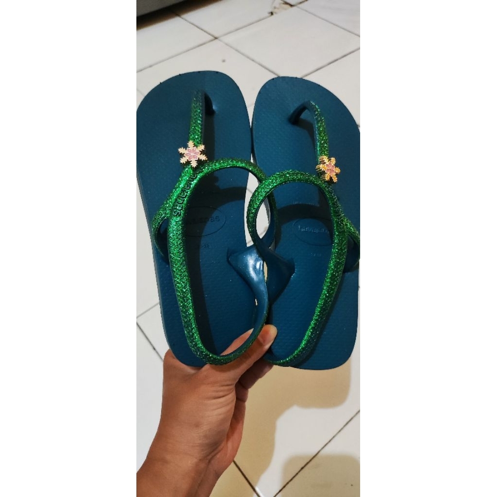 PRELOVED - NOT ORIGINAL - DEFECT HAVAIANAS UKURAN 37-38