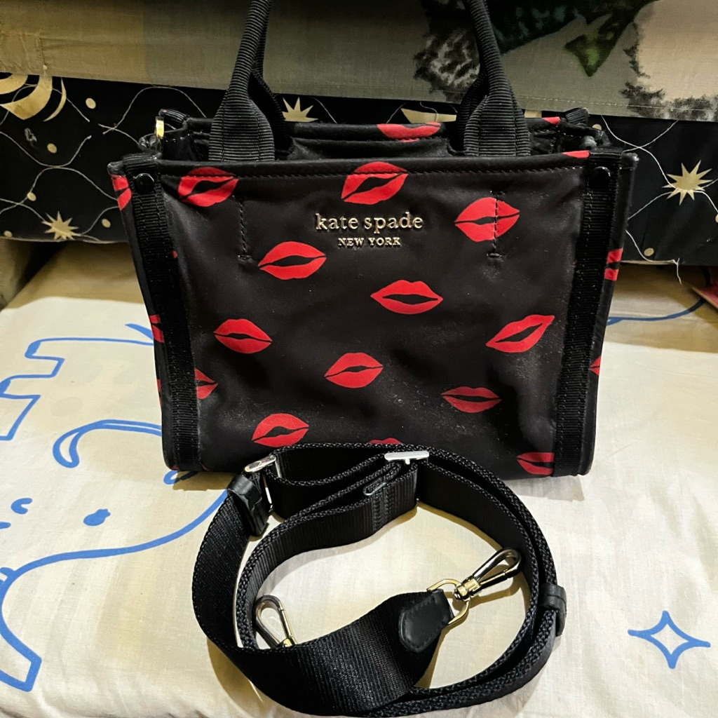 tas kate spade nylon