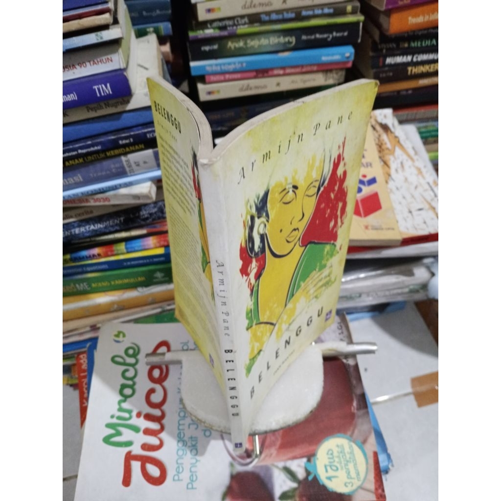 Armijn Pane Novel Belenggu Edisi Dian Rakyat Buku Fiksi Indonesia