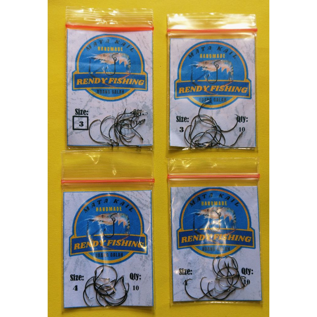 MATA KAIL HANDMADE UDANG GALAH SUPER TAJAM