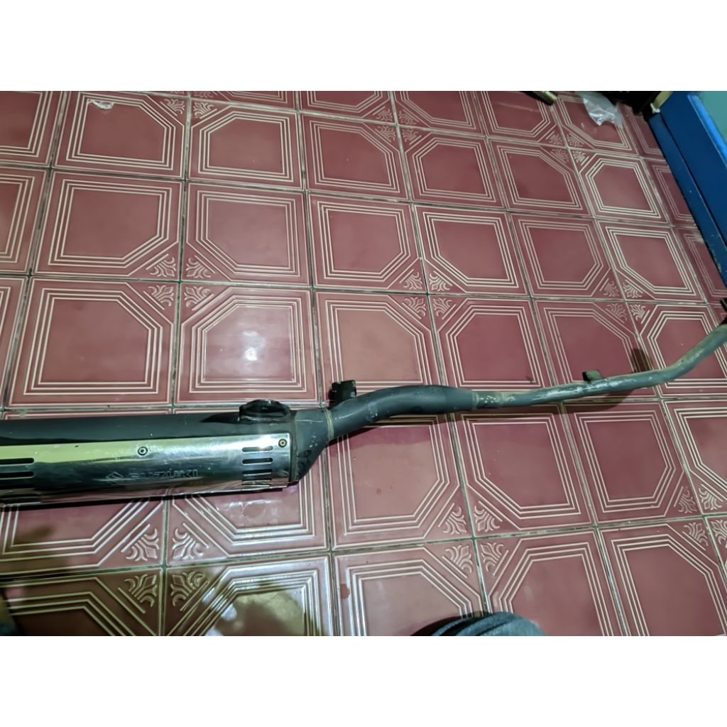 knalpot suzuki shogun kebo