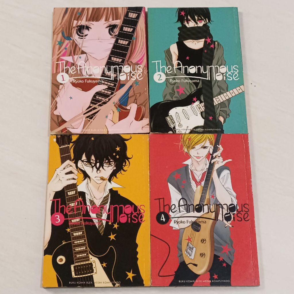 Komik the anonymous noise set 1-4