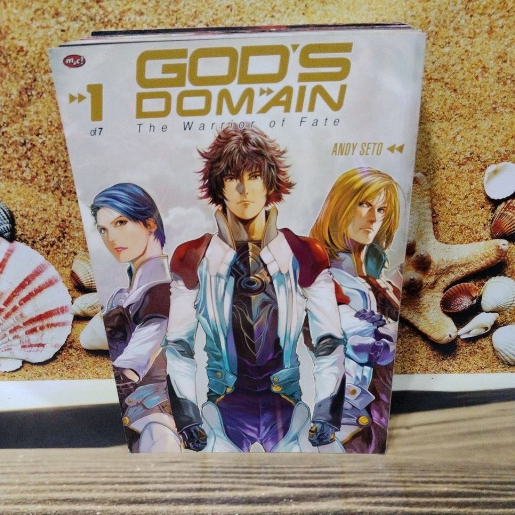BUKU BEKAS ORIGINAL KONDISI MULUS:KOMIK GOD'S DOM'AIN/The Earrior of Fate)1-7 TAMAT