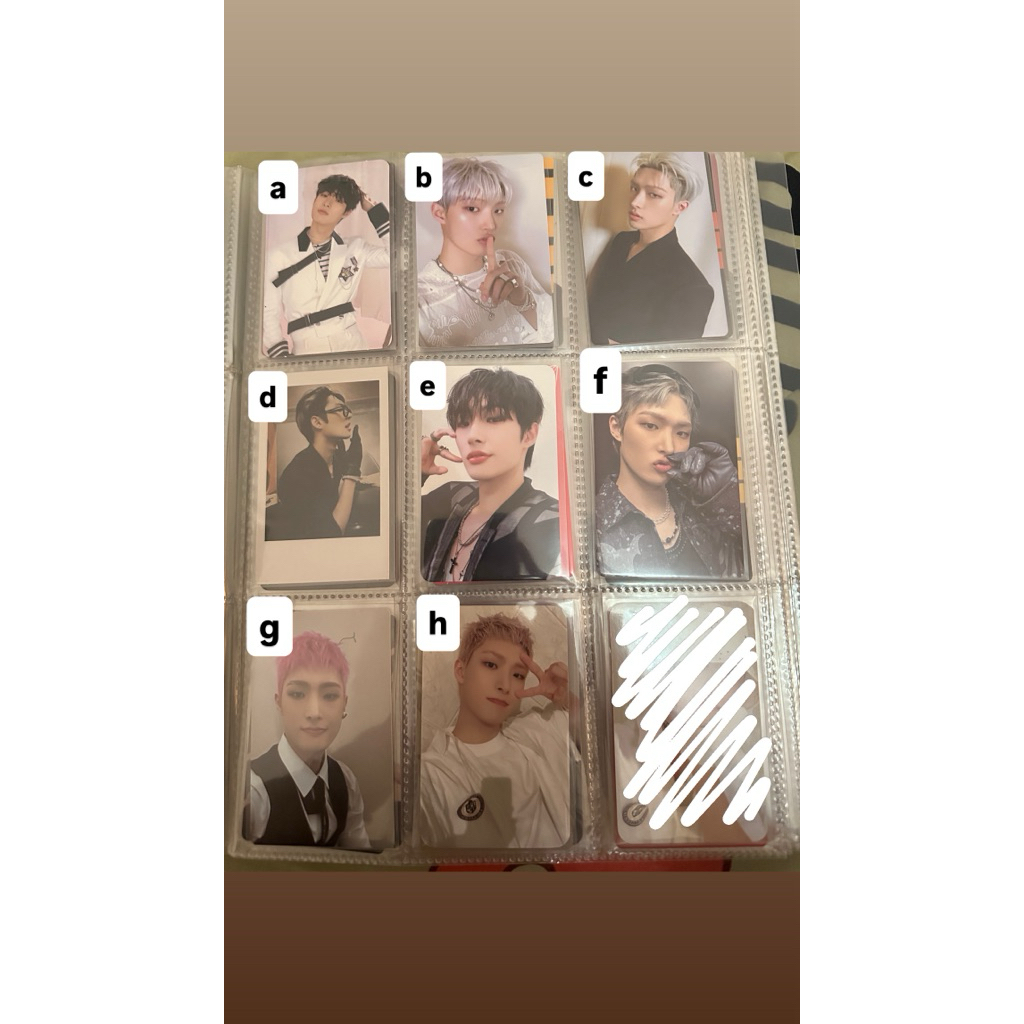 photocard ateez mingi