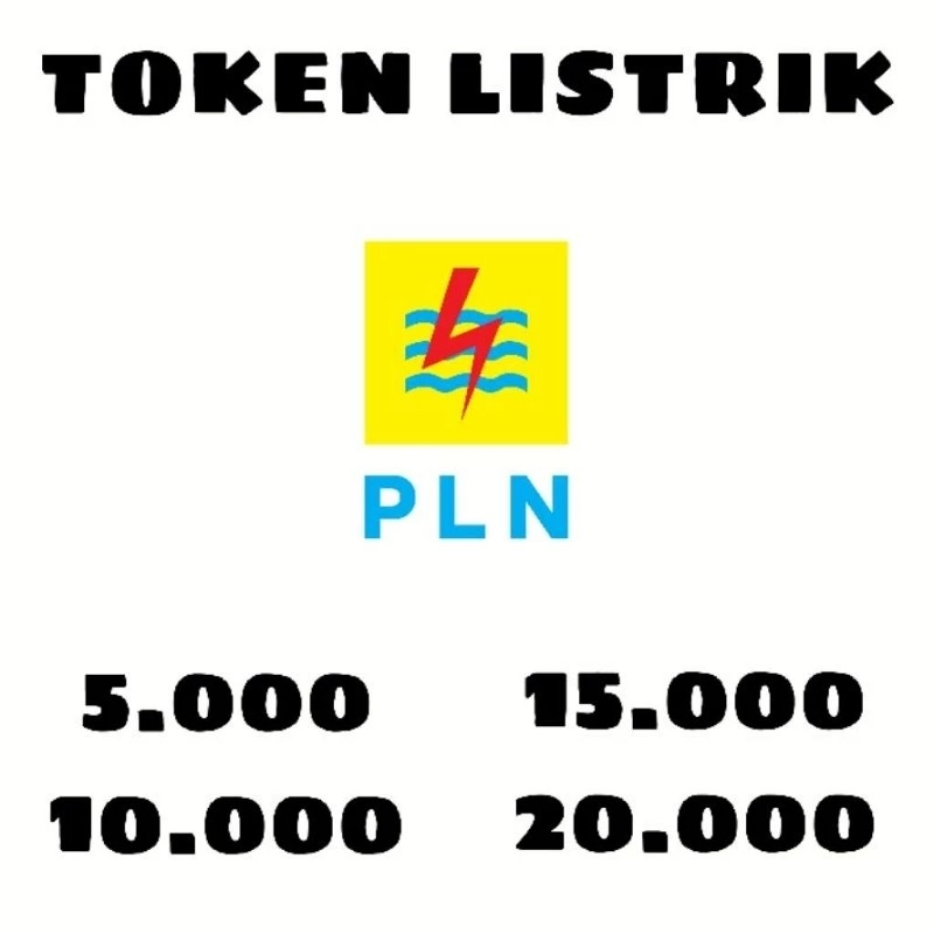 PROMO TOKEN LISTRIK 5K 10K 15K 20K