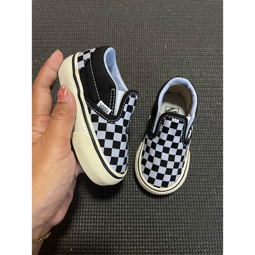 Sepatu Vans Checkerboard insole 12cm