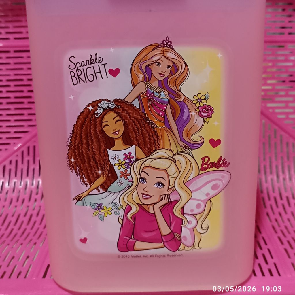 Onyx tempat sampah Barbie D-0003