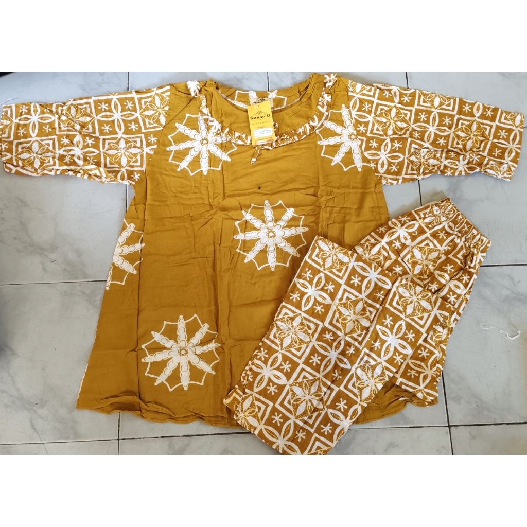 Batik Sunan  Q Cp. Dewasa Celana Panjang