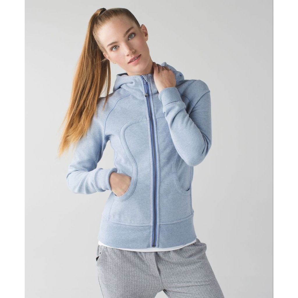 Lululemon Scuba hoodie heathered lullaby