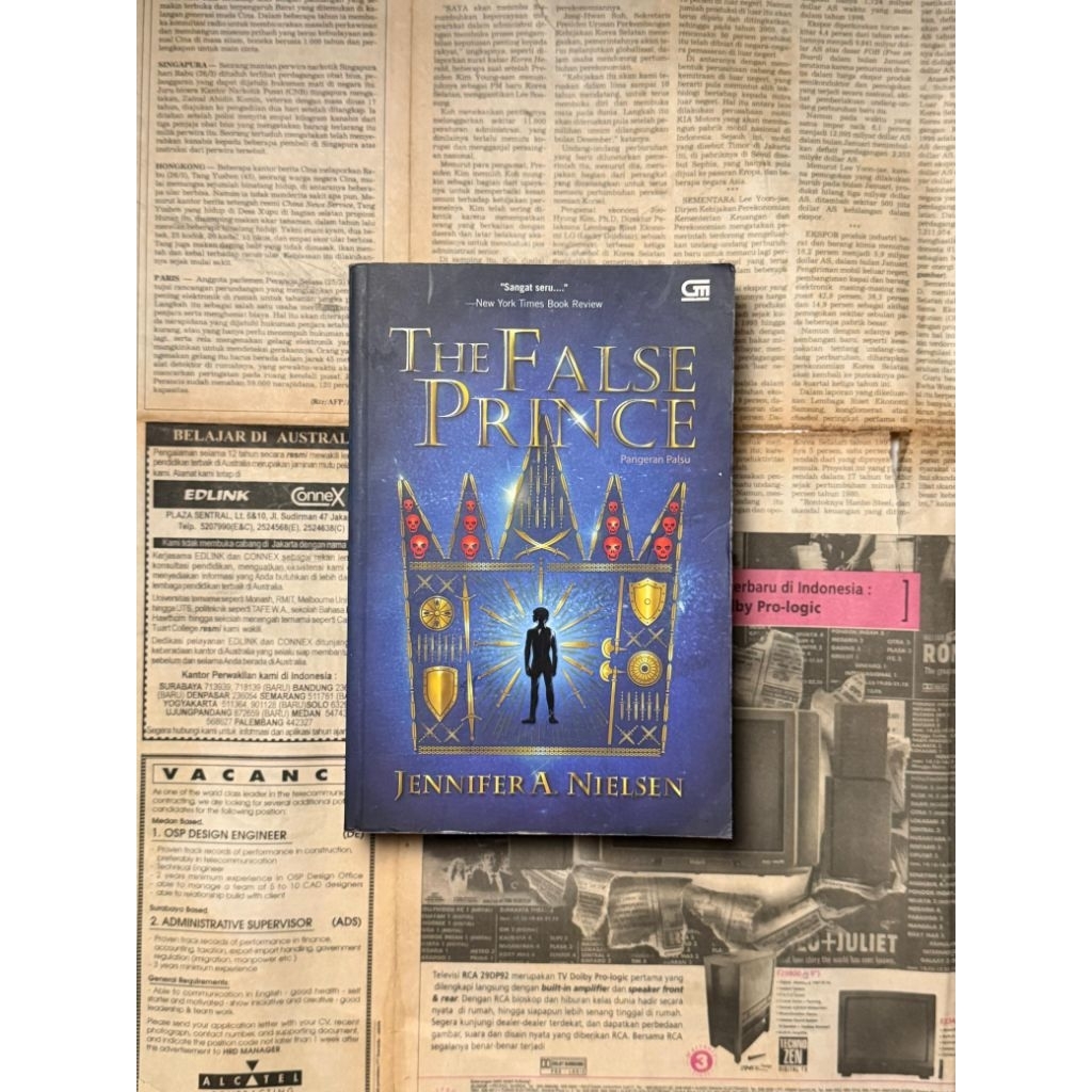 Novel The False Prince - Jennifer A. Nielsen