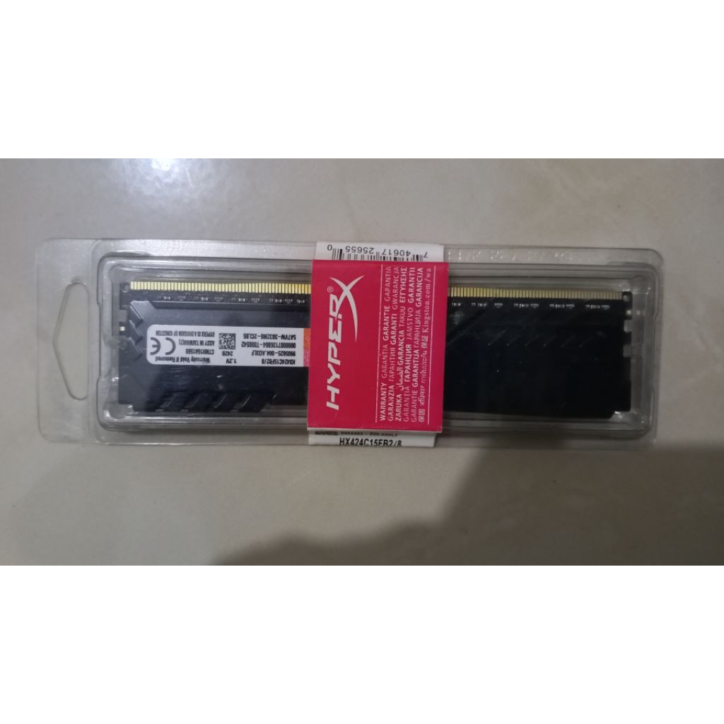 Ram HyperX ddr4 8 Gb, line new