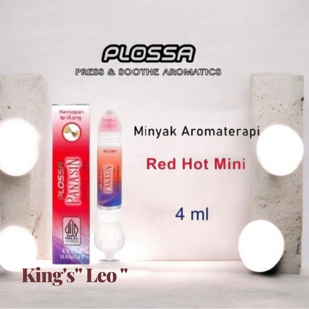 Plosa Red hot mini 4 ml aromatherapy/plosa Rol on