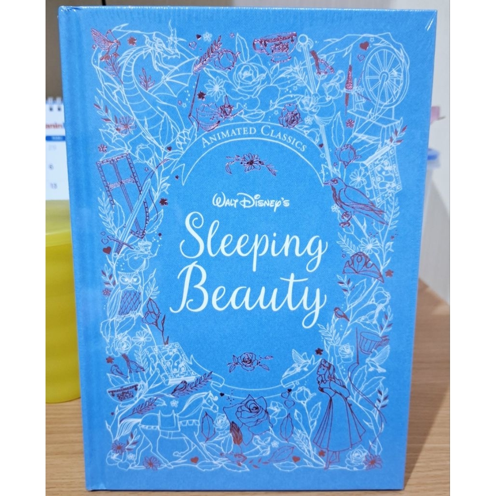 Buku Disney Sleeping beauty animated classic illustrated novel - Hardcover