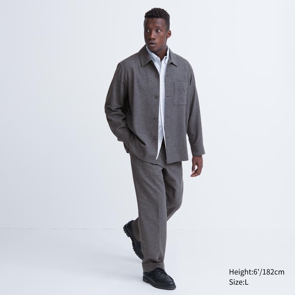 Uniqlo Outer Brushed Twill Longsleeve Overshirt