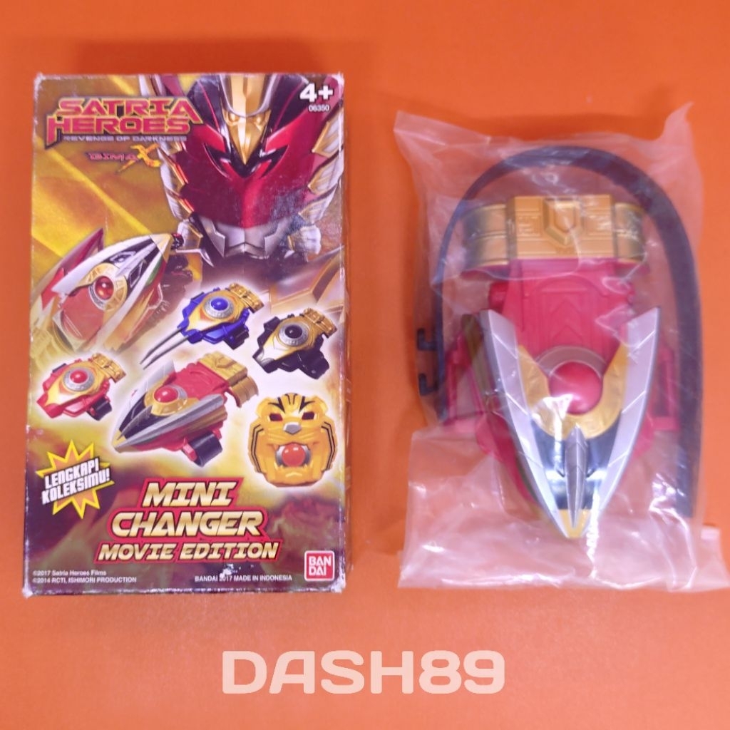 Satria Garuda Bima X Mini Changer Movie Edition - Bima X Changer Bandai