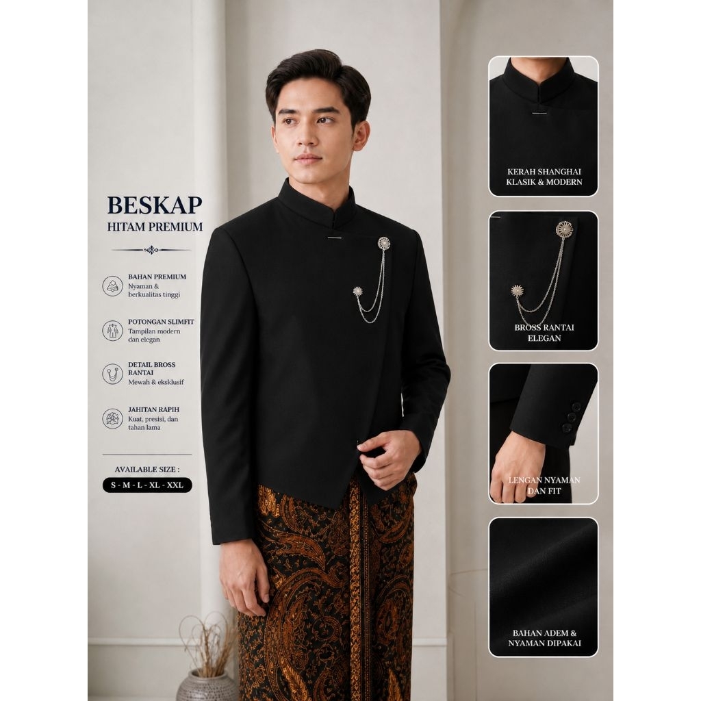 beskap adat jawa beskap SIKEP modern