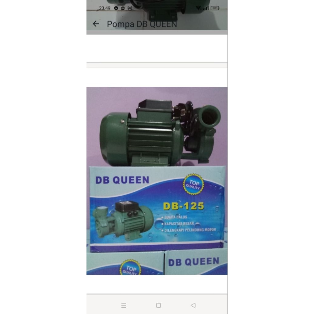 Motor Pompa DB QUEEN PERTAMINI