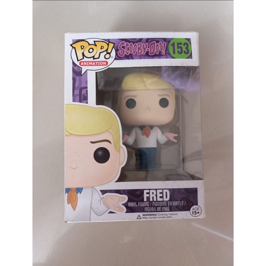 Funko Pop Scooby Doo Fred Pop Animation Figure #153