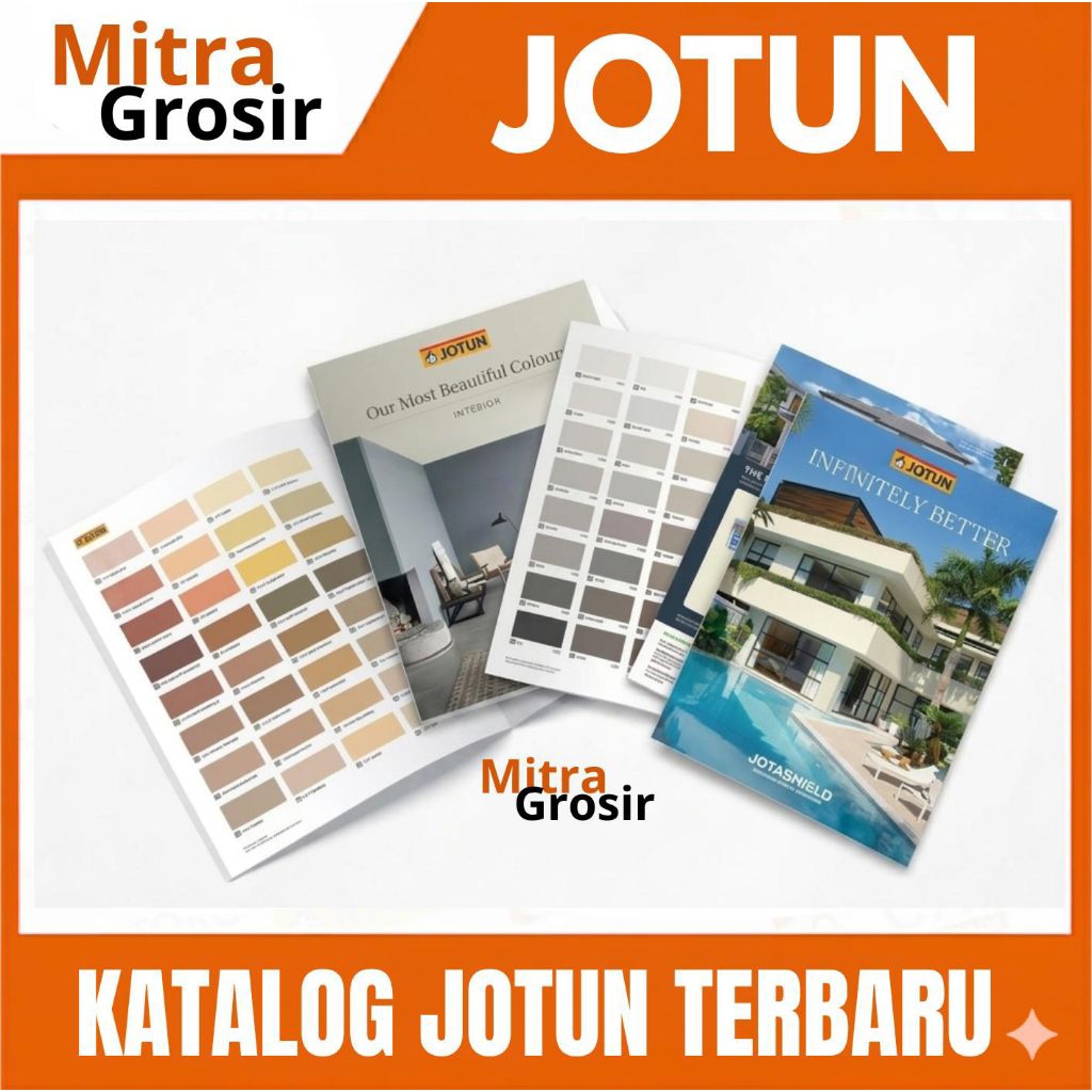 KATALOG WARNA CAT JOTUN INTERIOR DAN EKSTERIOR TERBARU