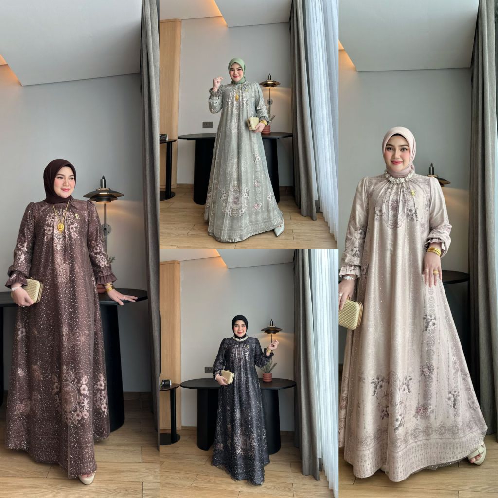Jawhara vol 2 dress gamis terbaru premium ORI By Irna