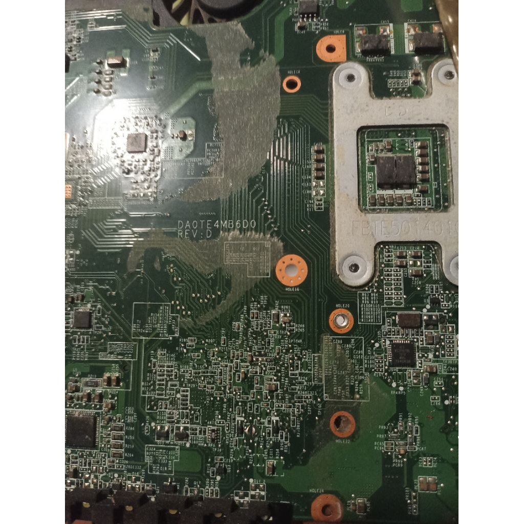 set motherboard Toshiba L740 Matot core i3