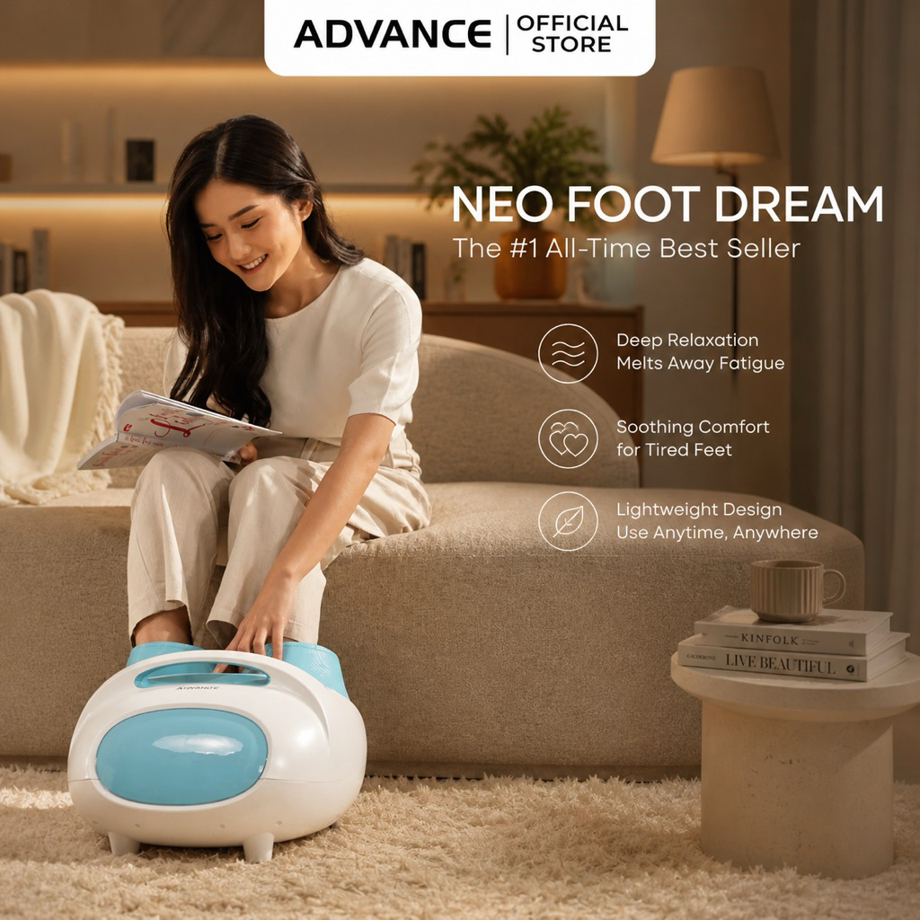 Mesin Pijat Refleksi Kaki Advance Elektrik Neo Footdream