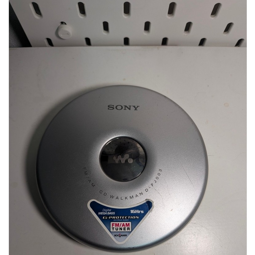 SONY D-FJ003 FM/AM Walkman CD Player Portable Pemutar Musik Minus