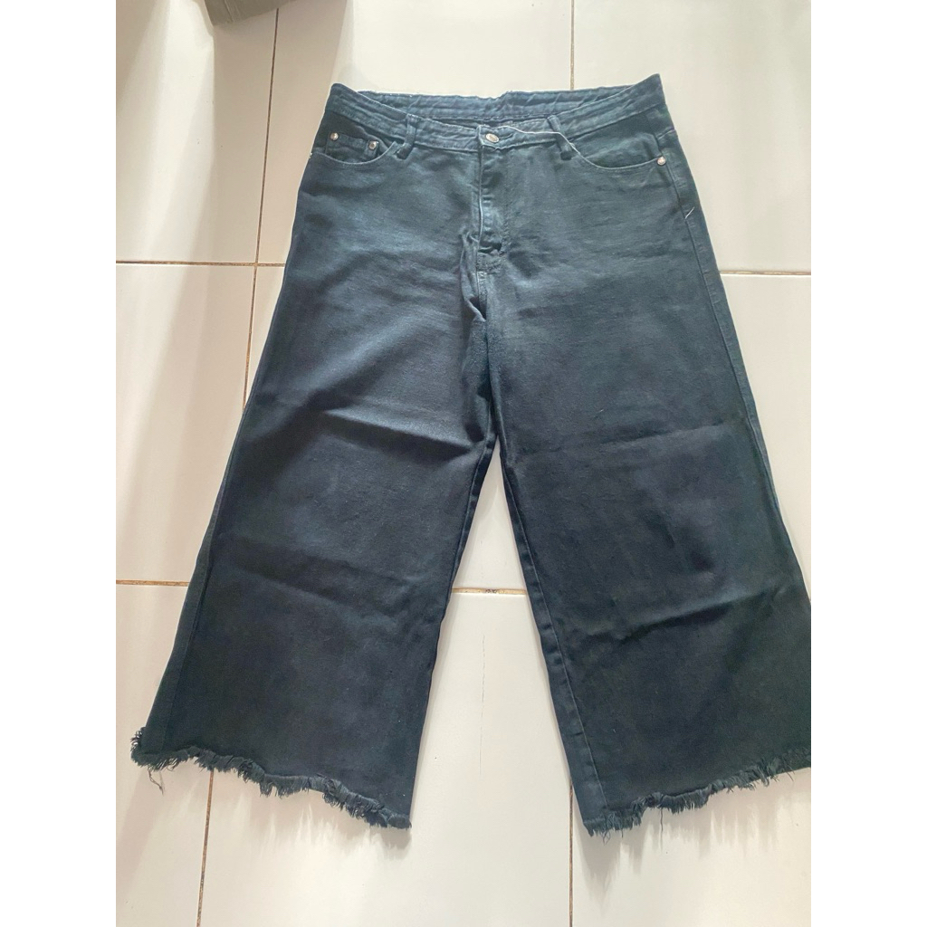 [PL] Celana Kulot Jeans Jiniso