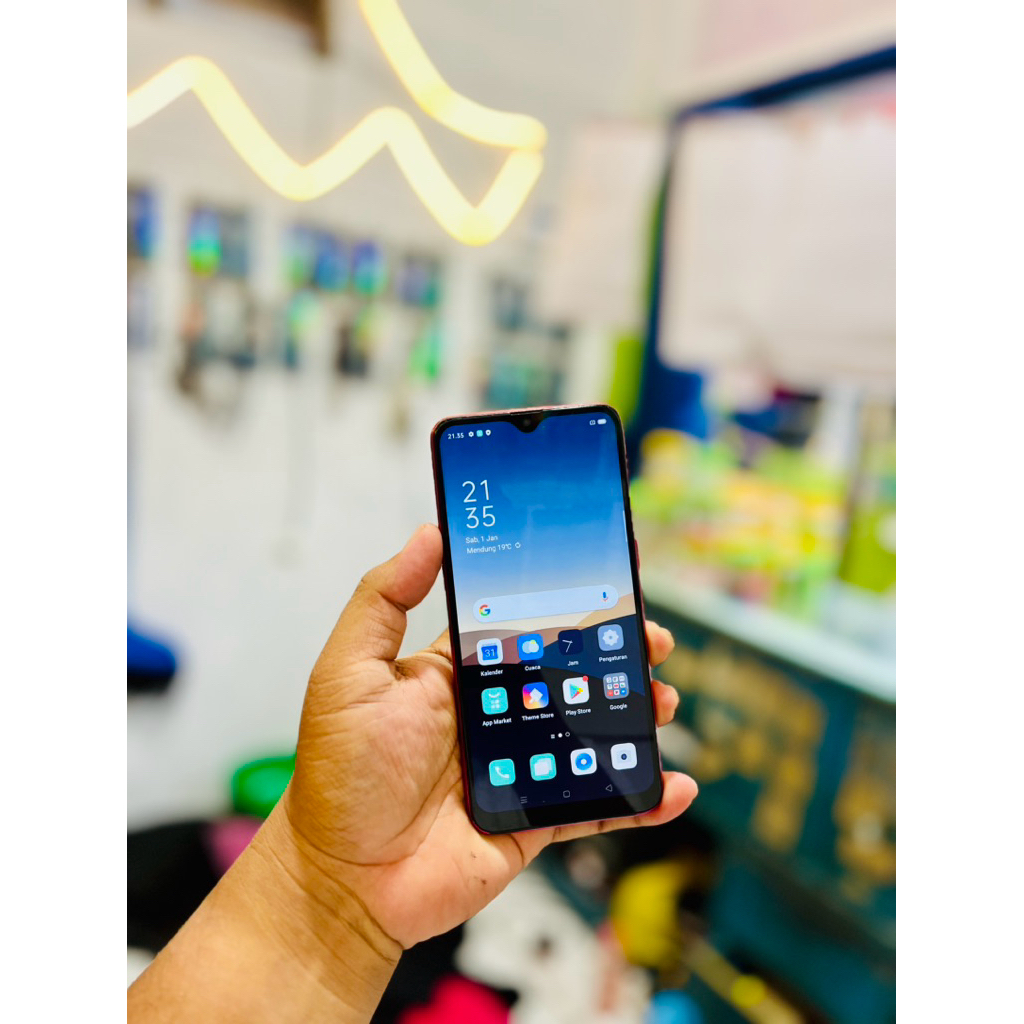 Oppo F9 4/64 Hp Casan Second Seken Sekon Murah Ori