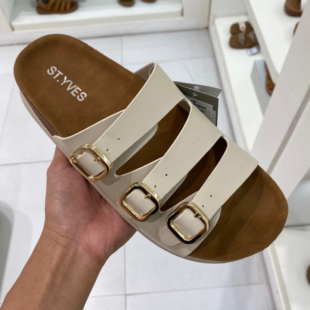 ST YVES SANDAL WEDGES WANITA ORIGINAL MATAHARI