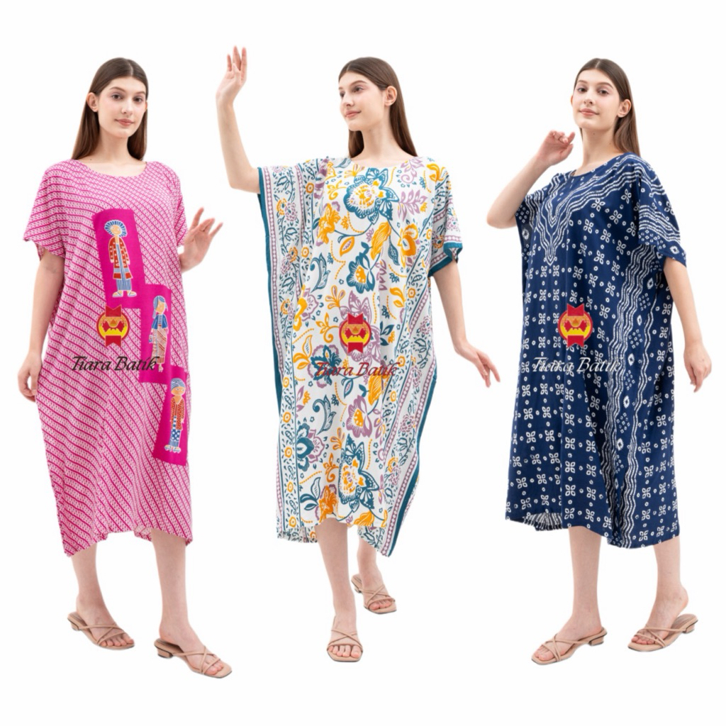Daster Bu Tejo - Daster Lowo Super Premium Jumbo Ld 150cm Allsized Rayon Printing Tebal Halus Nyaman