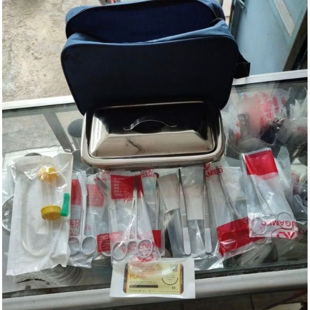 partus set 12 item lengkap