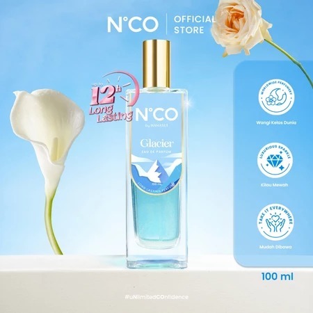 NCO Glacier EDP Parfum Wanita Tahan Lama 12 Jam N.co By Hanasui