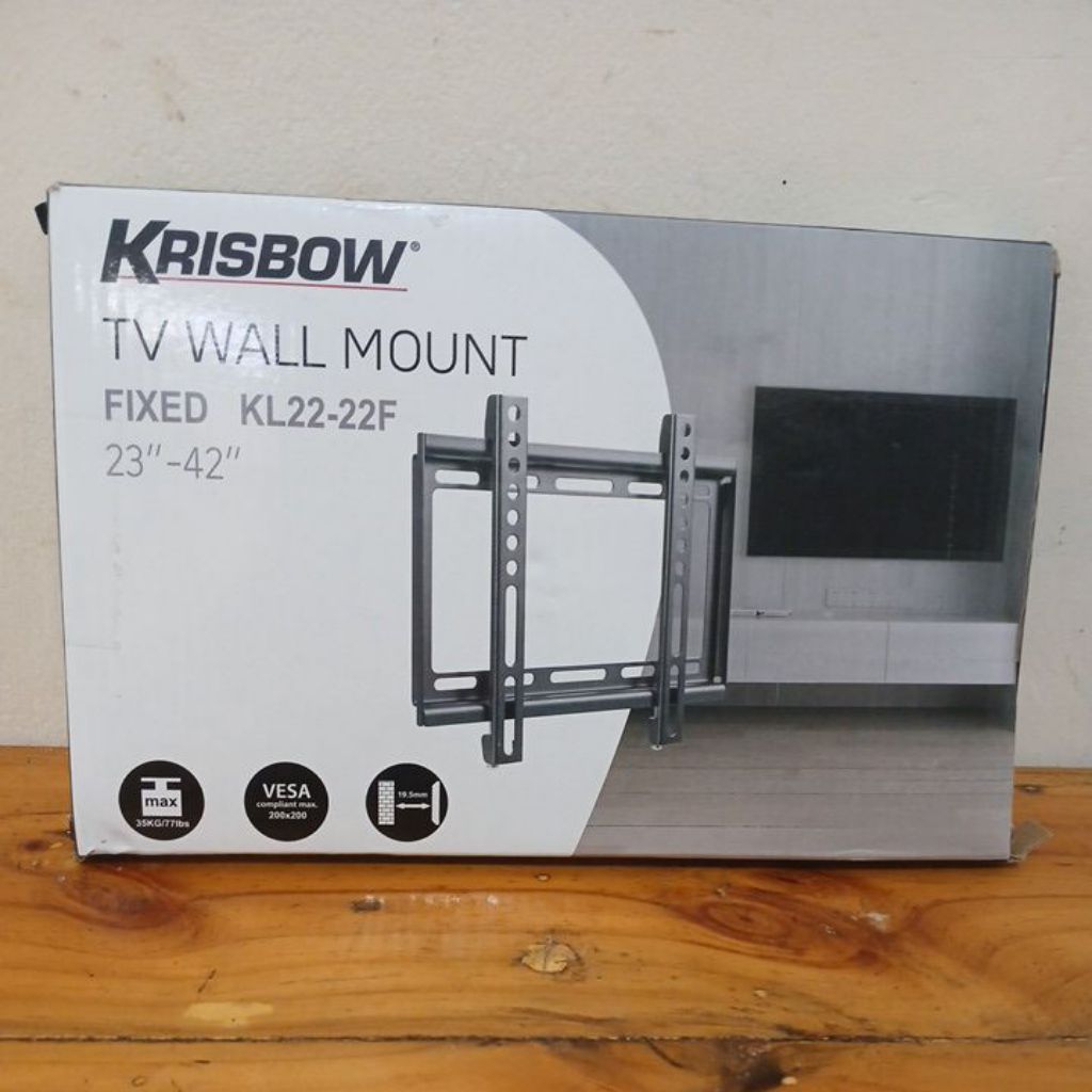 Krisbow tv wall mount bracket TV
