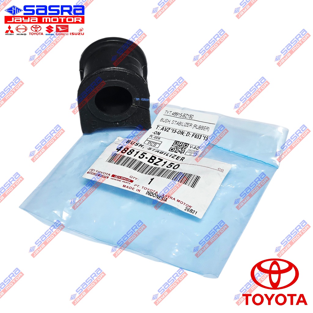 Bos Stabil Belah FRT ORI AVANZA/XENIA/VELOZ 2015-2021 Toyota Genuine Parts TYT.48815-BZ150 Bush Stab
