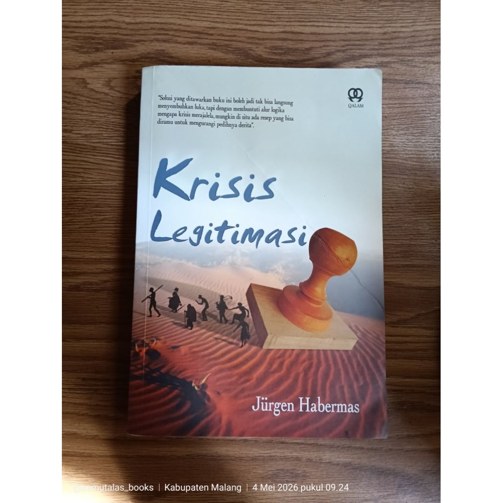 Jurgen Habermas - Krisis Legitimasi