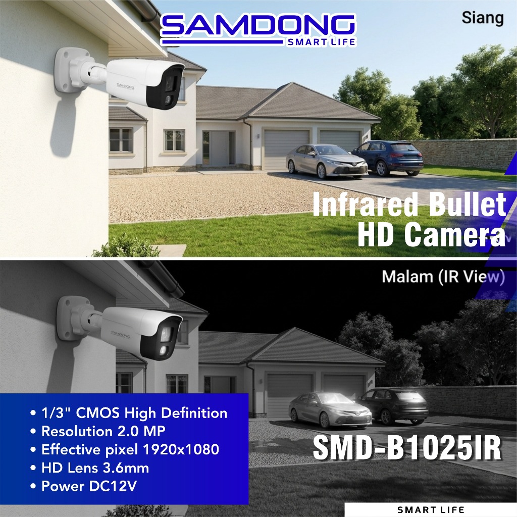 Samdong - Camera Outdoor 2MP Infra Red CCTV Kamera [OEM Techma]