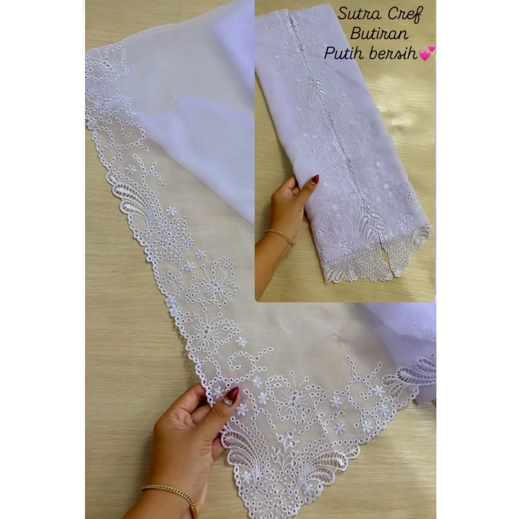 kain kebaya bordir motif kupu