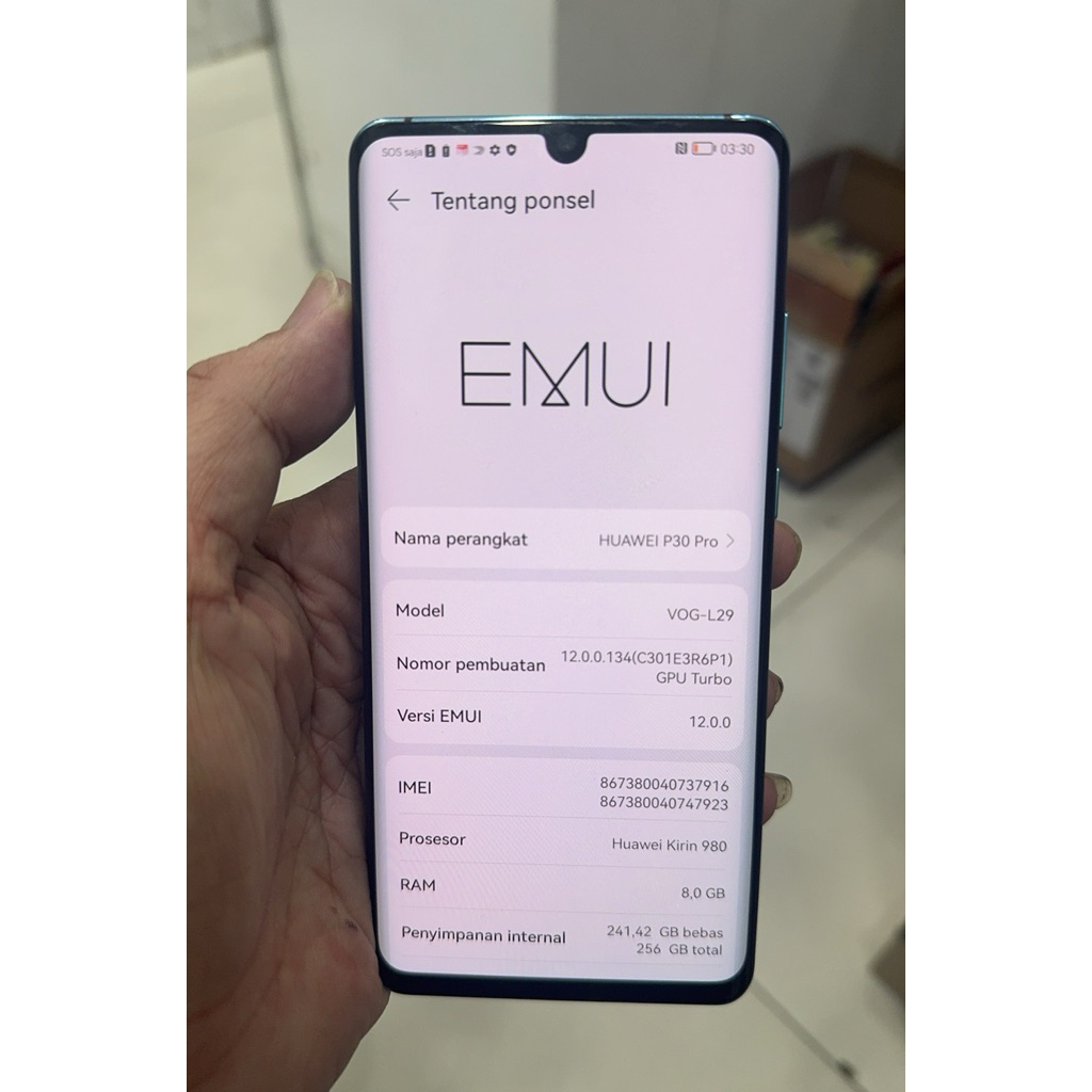 Huawei p30 pro 8/256gb bekas resmi